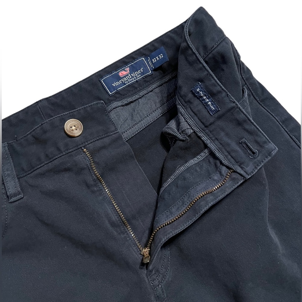 Vineyard Vines Slim 5 Pocket Denim Pant Vineyard Navy Men’s 32x32 - Picture 5 of 6